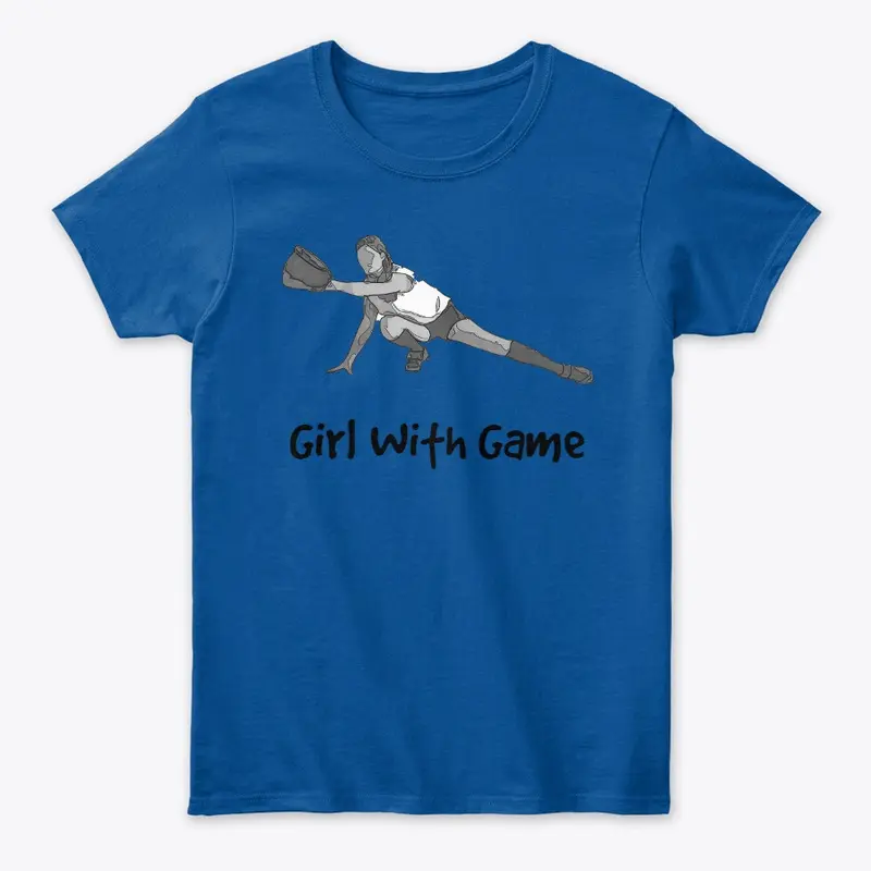 Girl With Game Sports Softball