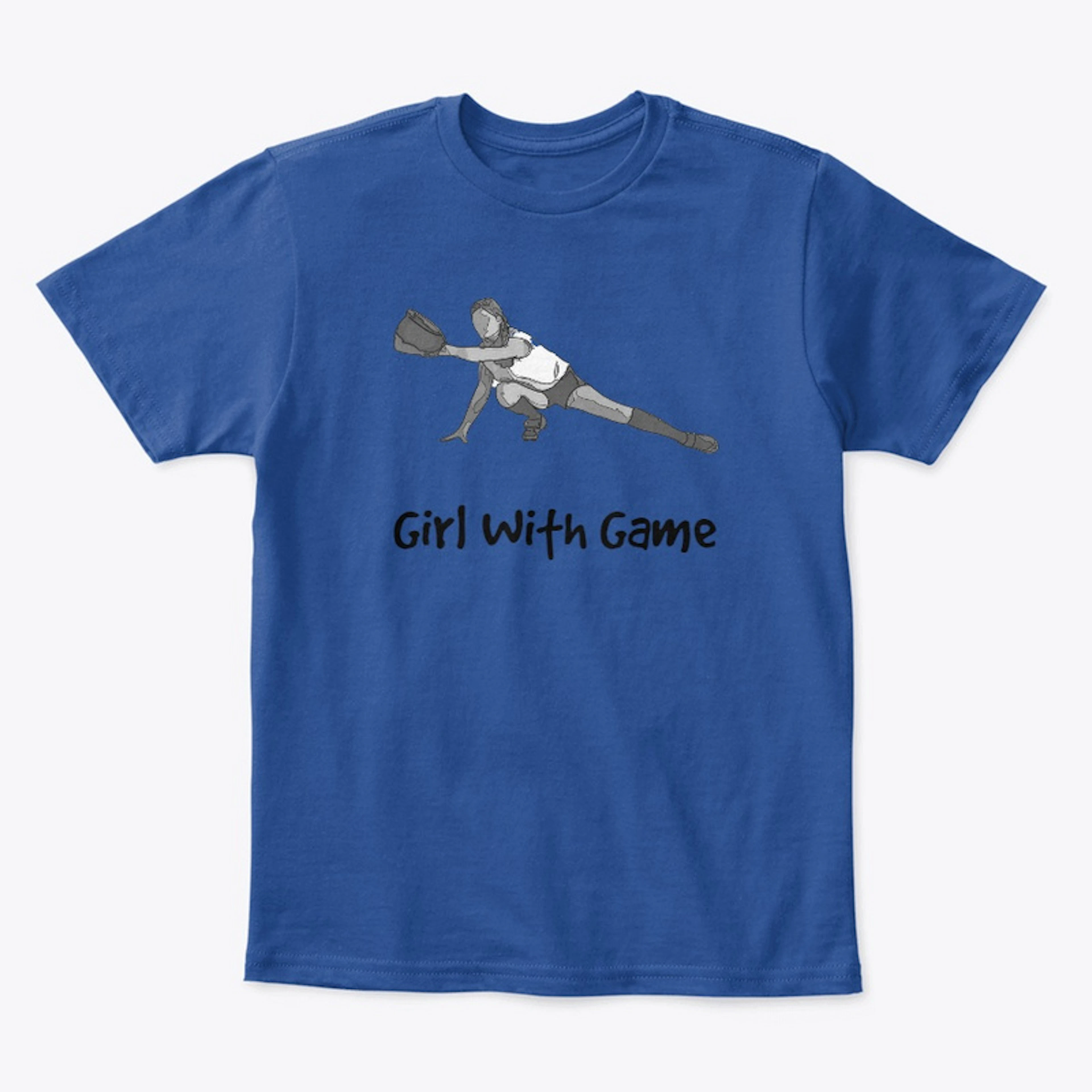 Girl With Game Sports Softball