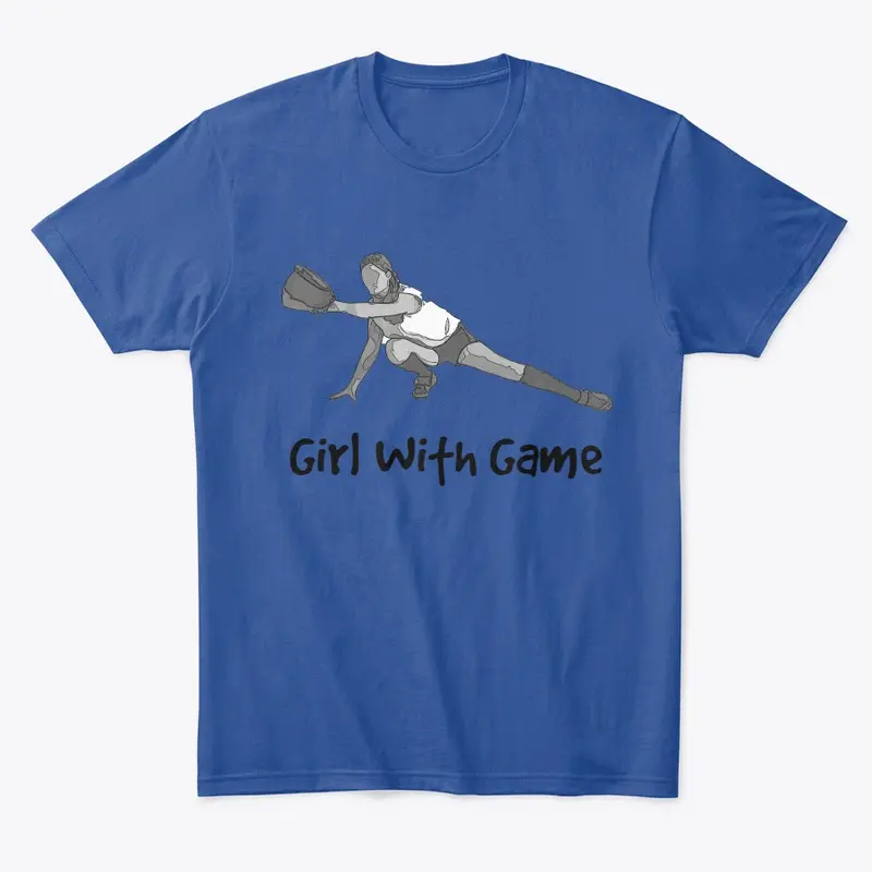 Girl With Game Sports Softball